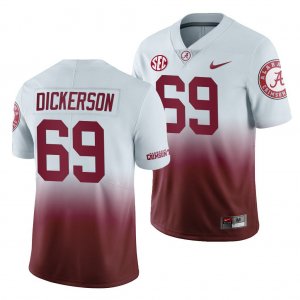 Men's Alabama Crimson Tide #69 Landon Dickerson Gradient 2019 Color Crash NCAA College Football Jersey 2403VVZL7